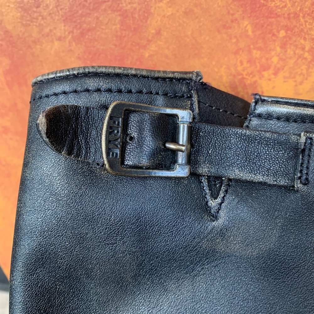 Frye Veronica rugged leather slouch boot 7.5 - Picture 3 of 12